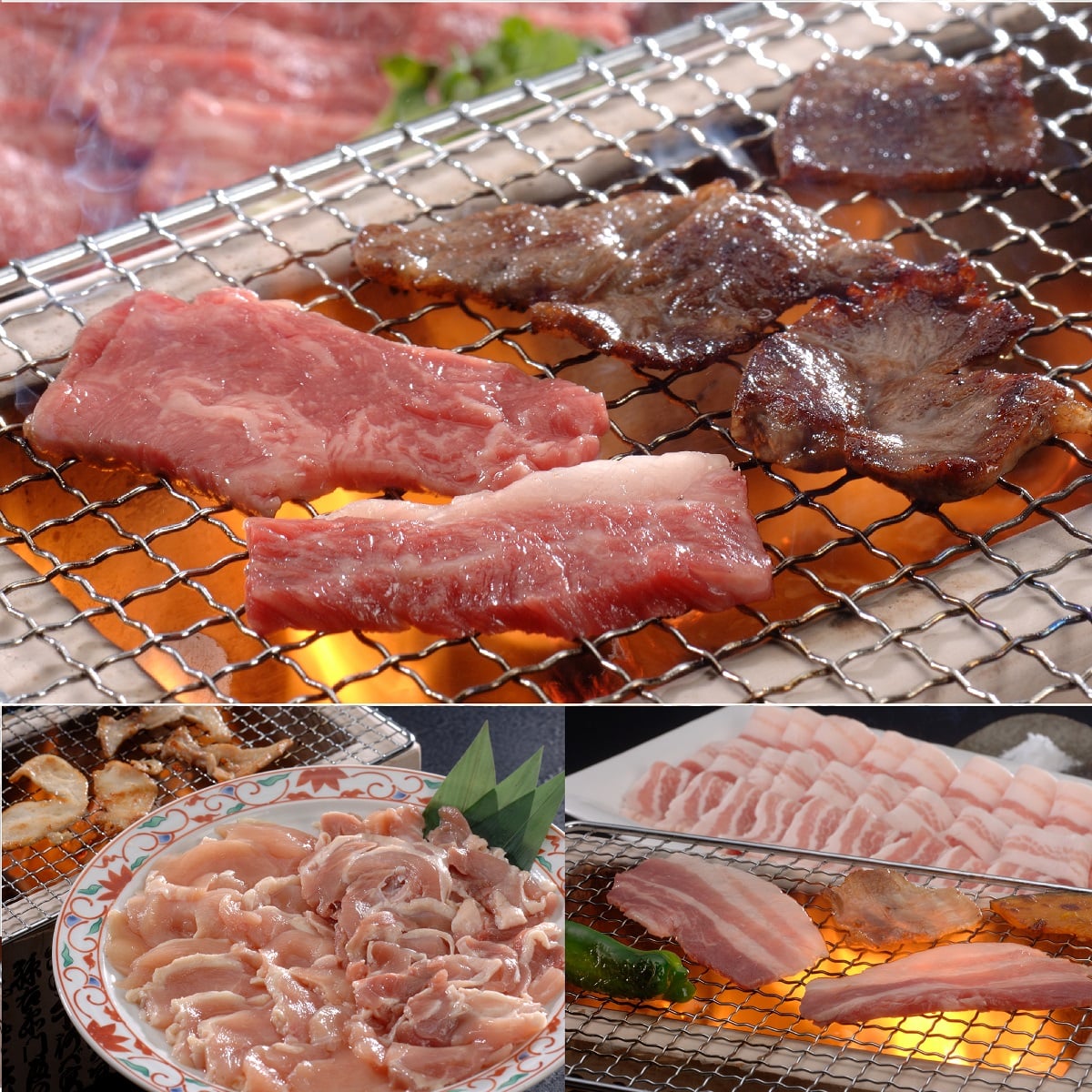 【産直】お肉3種盛りBBQセット