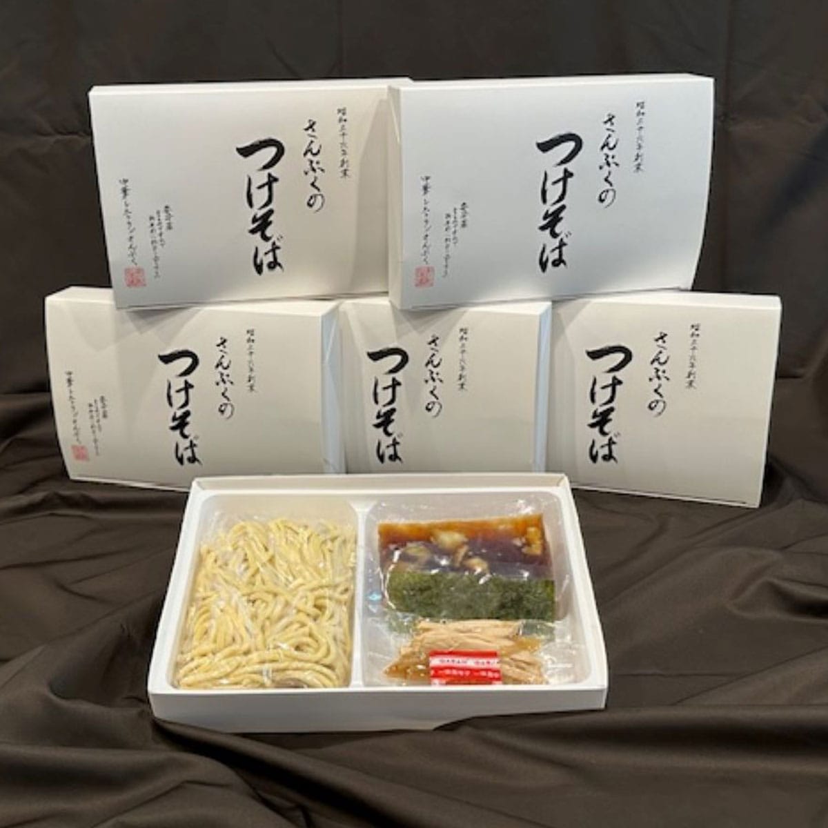 プロ仕様中華油こし、そば揚げ　3本セット 中華レストランさんぷく】つけそば（6食セット） | ABCミッケ