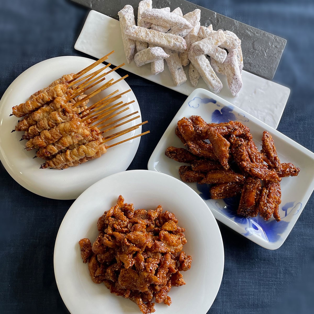 唐揚げサラダさん専用 唐十】旅サラダマルシェ限定唐揚げ3種＆串セット（4~5人前） | ABC