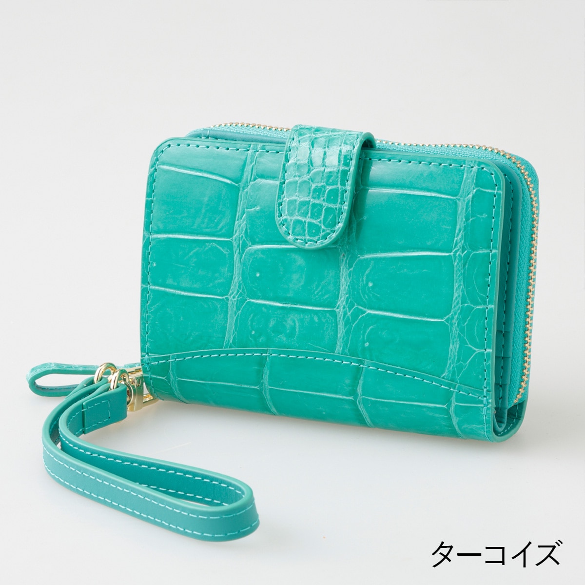 10/14～10/16】イタリアZUMA社シャイニングクロコ財布 | ABC