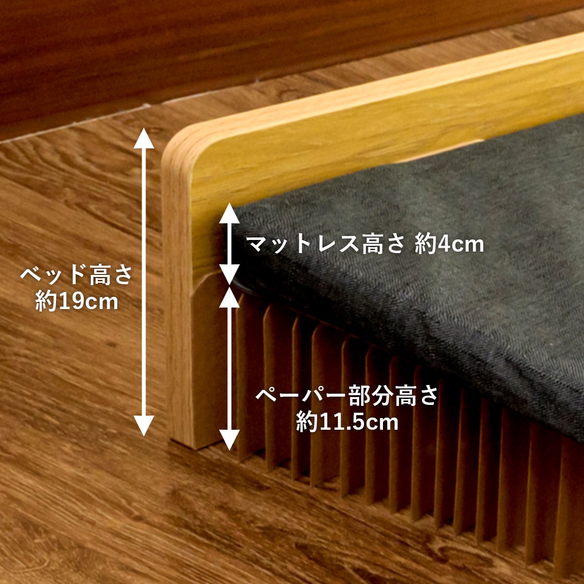 アコーディオンベッド 12/1～12/8】アコーディオンペーパーベッド | ABCミッケ｜【公式