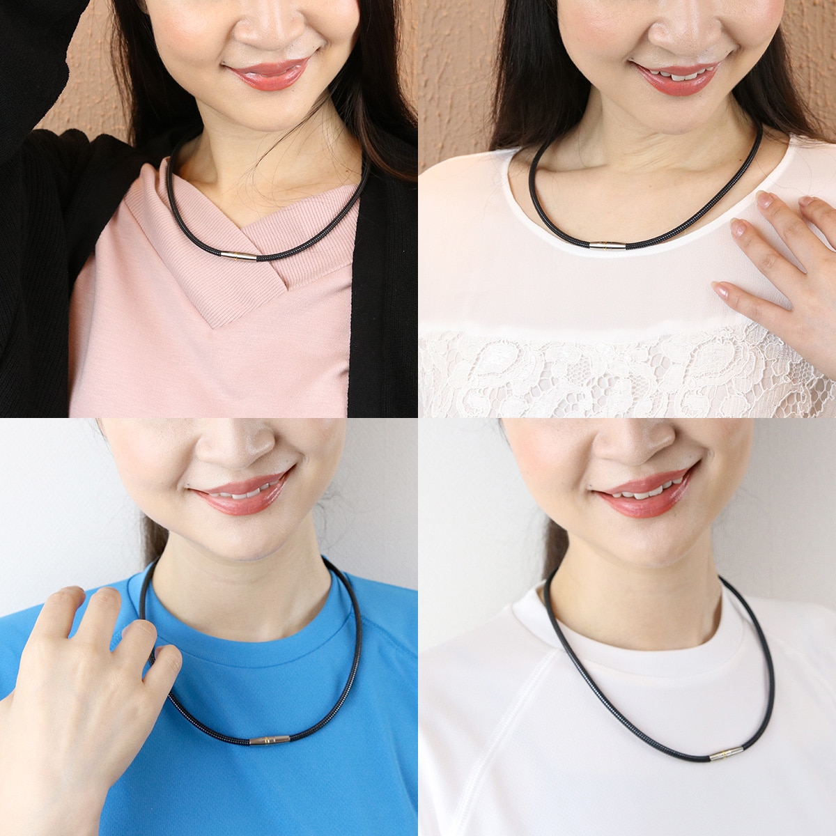 ファイテン(phiten) ネックレス 炭化チタンチェーン（炭化チタン
