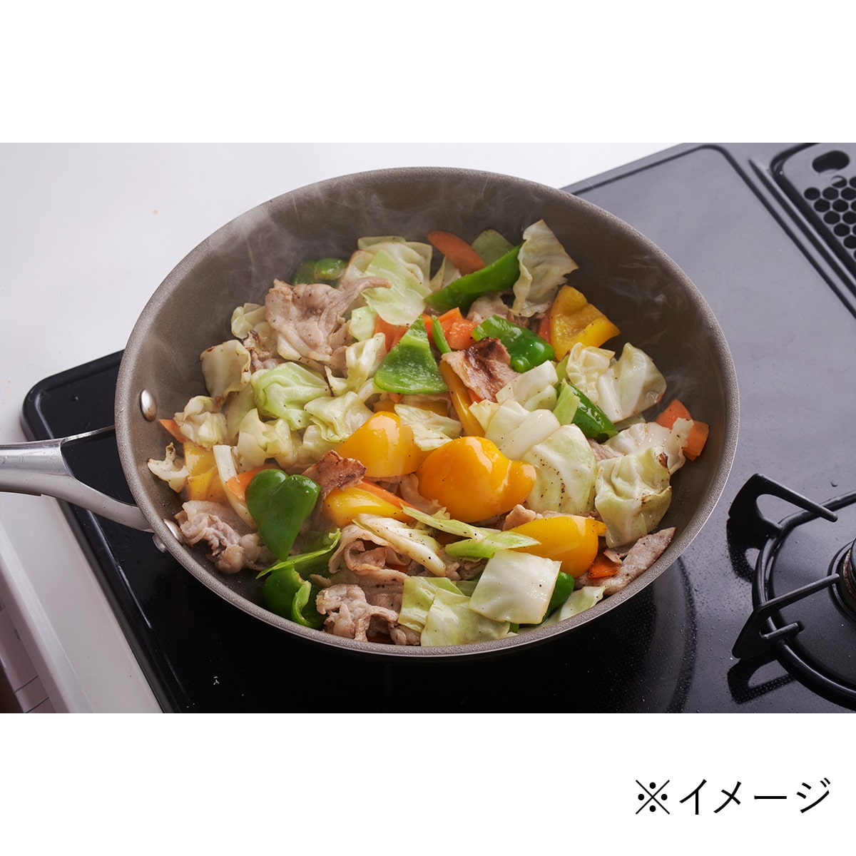 【新品未使用】コレール 24cm深型 フライパン＋ガラス蓋 楽天市場】コレール CORELLE ウォックパン 24cm ガラス蓋 / IH対応