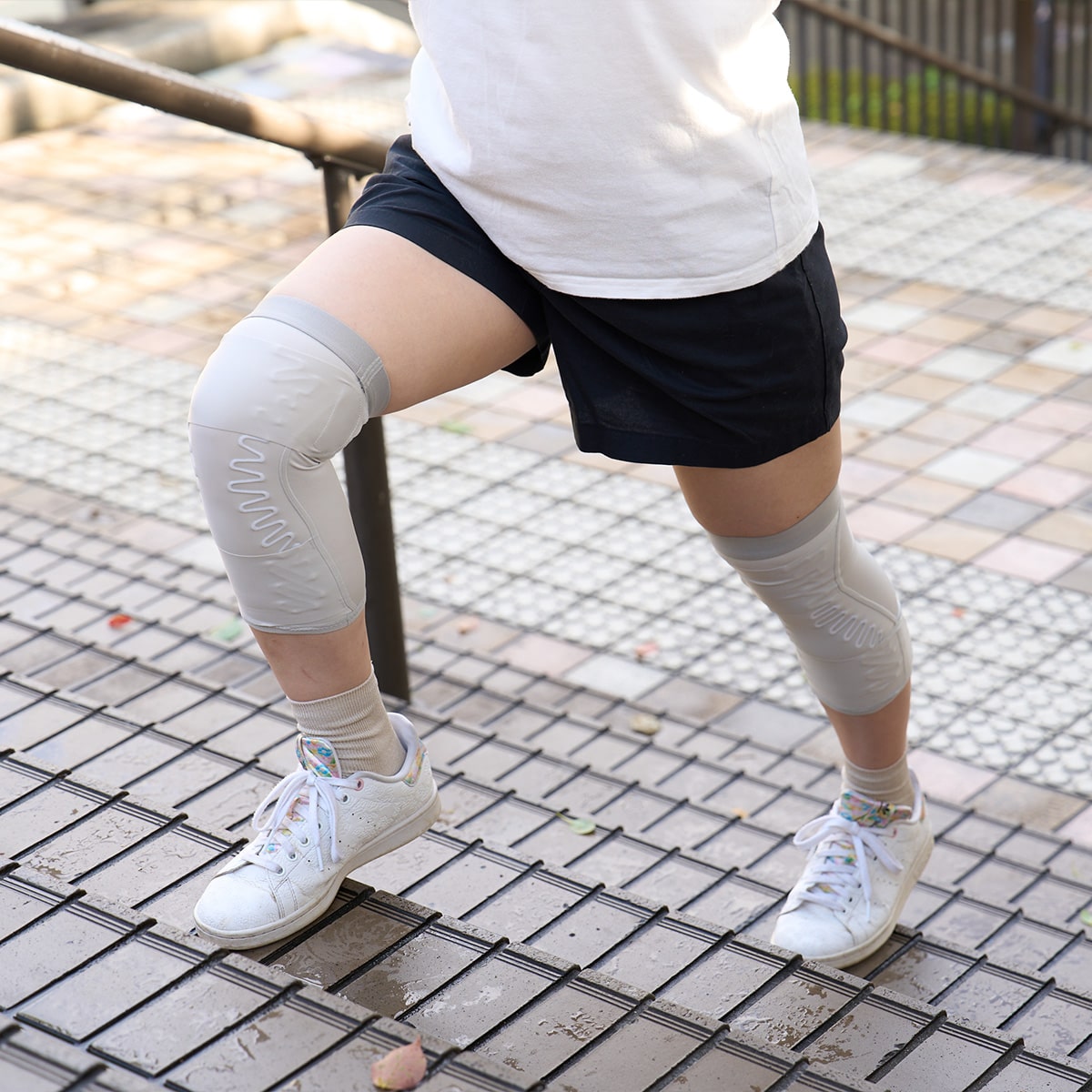 皮膚感覚バネボーンサポーターひざ用1セット2枚組 | ABCミッケ