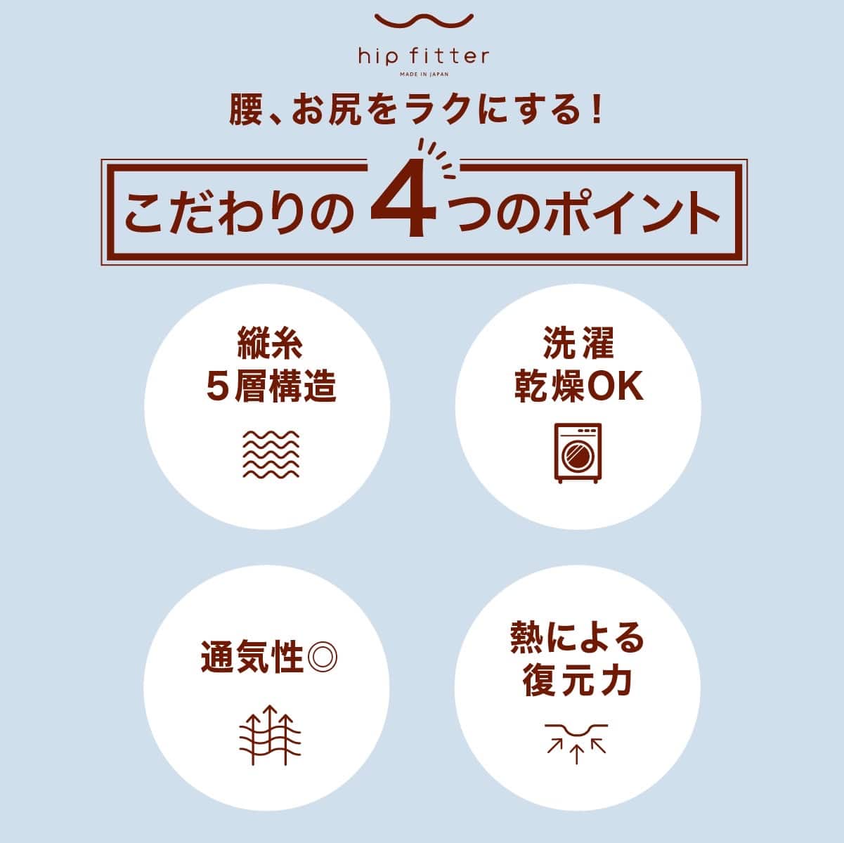 ヒップフィッター2個セット | ABCミッケ｜【公式】ABC通販サイト
