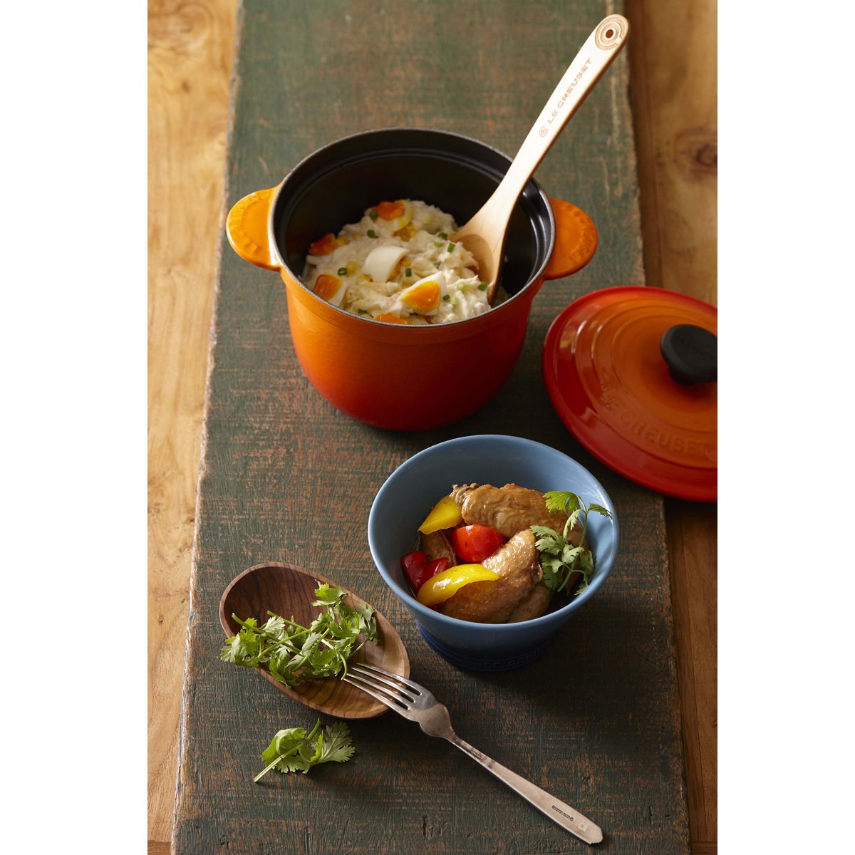 ル クルーゼ 鍋 ココット エブリィ ２０ｃｍ オレンジ ａｂｃミッケ 公式 Abc朝日放送テレビ通販サイト