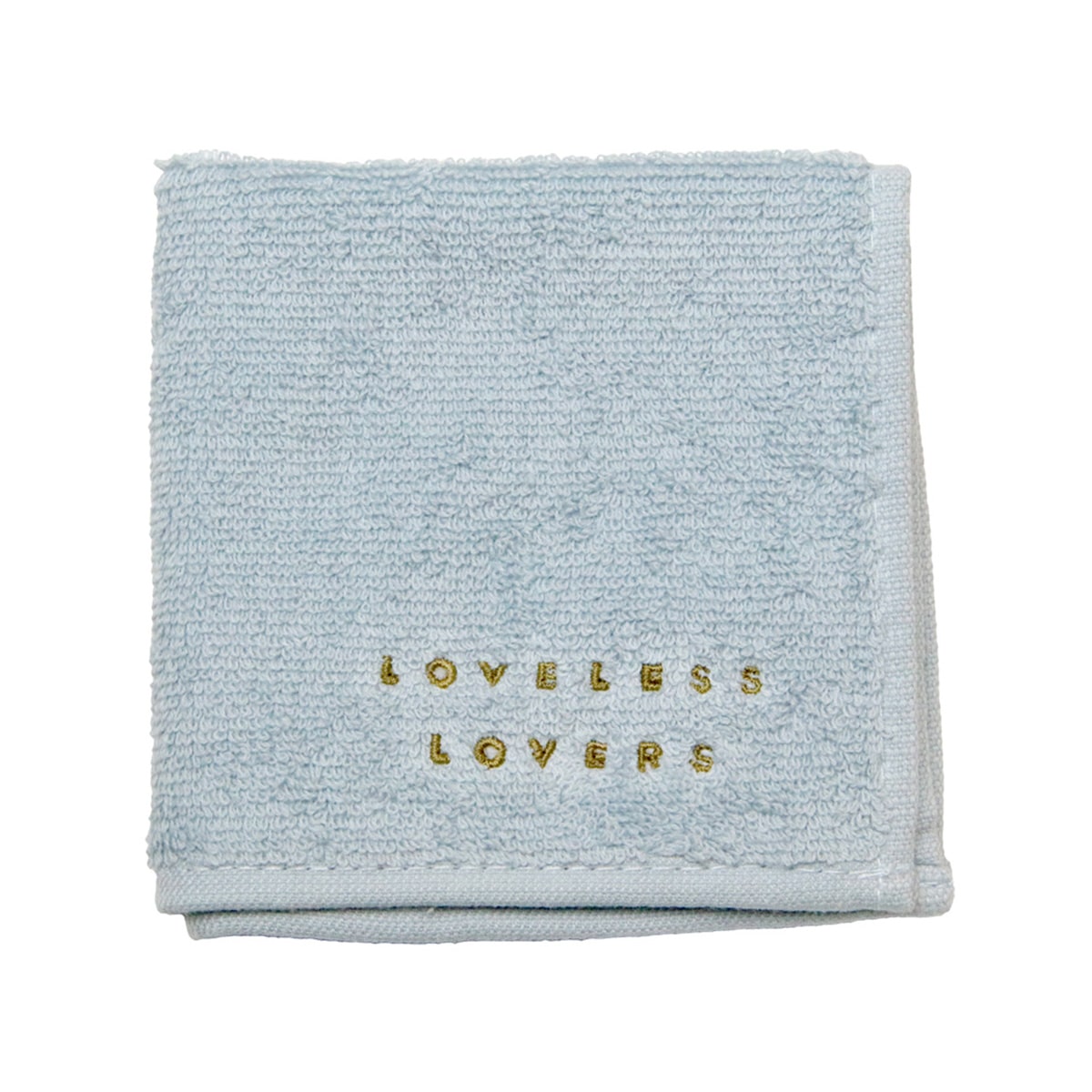 「アイのない恋人たち」LOVELESS LOVERS 刺繍ハンドタオル(2枚セット)