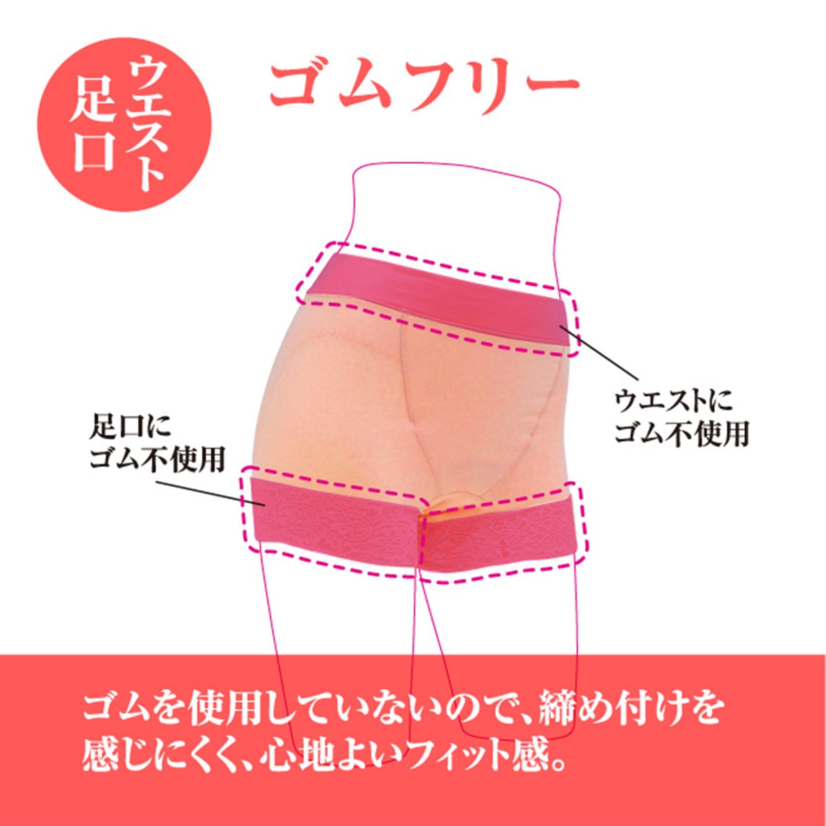 スマートスタイル吸水消臭ショーツ 美尻シルエット2色組 ａｂｃミッケ 公式 Abc通販サイト