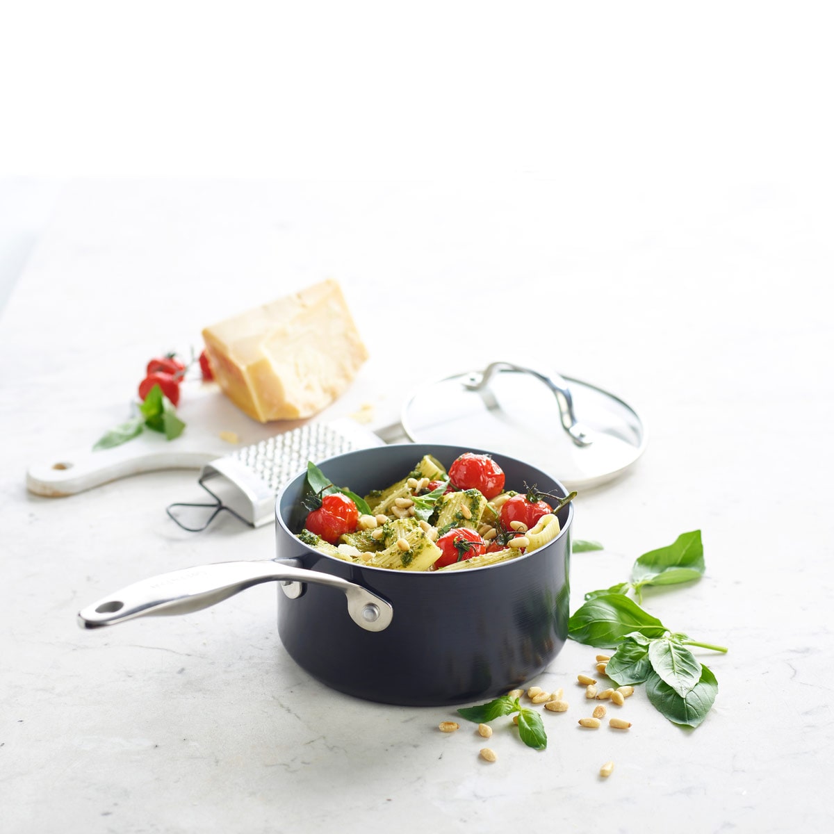 グリーンパン】 ヴェニス プロ ソースパン 18cm 蓋付き | ABCミッケ