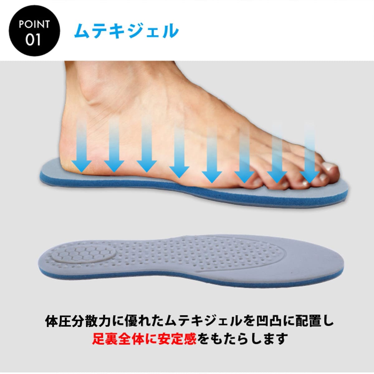 ムテキインソールよりどり3足 | ABCミッケ｜【公式】ABC通販サイト