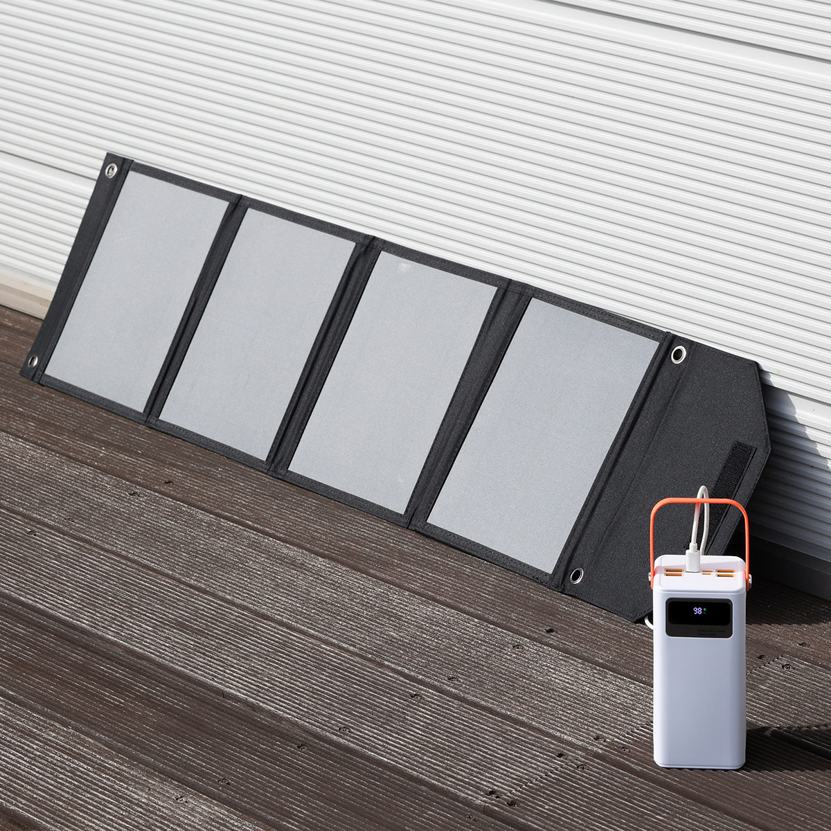 1/14～1/20】大容量コンパクトバッテリー＋ソーラーパネルセット