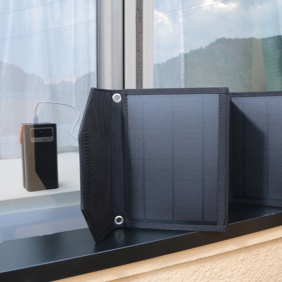 1/14～1/20】大容量コンパクトバッテリー＋ソーラーパネルセット