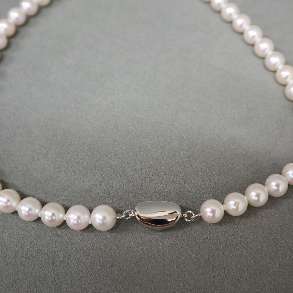 花珠真珠ネックレス イヤリング/ピアスセット(8-8.5mm珠) | ABC