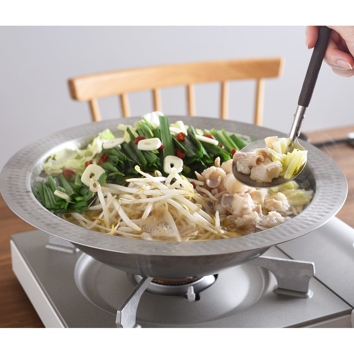 とにかく洗いやすいステンレス卓上鍋26cm | ABCミッケ｜【公式】ABC